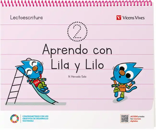Aprendo con lila y lilo cuaderno 2