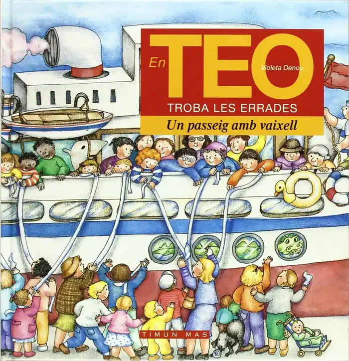 En Teo troba les errades. Un passeig amb vaixell