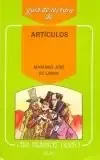 Guía de lectura Artículos de Larra
