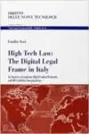 High tech law the digital legal frame in italy