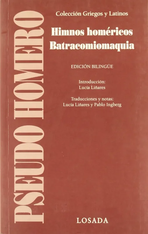 Himnos Homéricos – Batracomiomaquia