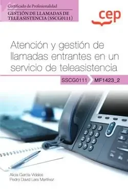 Manual atencion y gestion de llamadas entrantes en un servi