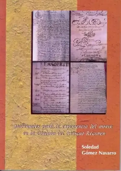 Materiales para la experiencia del morir en la cordoba del antigu