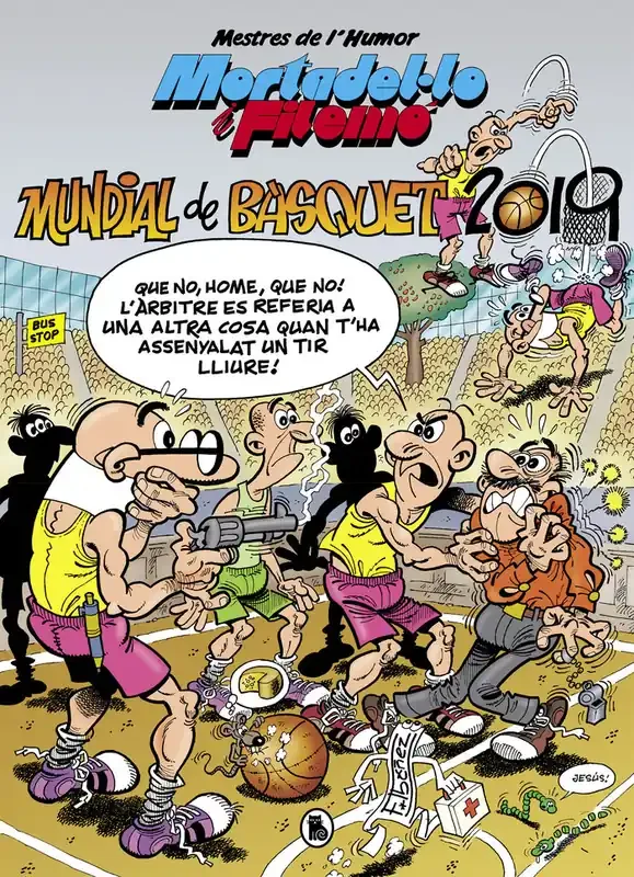 Mortadel·lo i Filemó. Mundial de Bàsquet 2019 (Mestres de l´Humor 53)