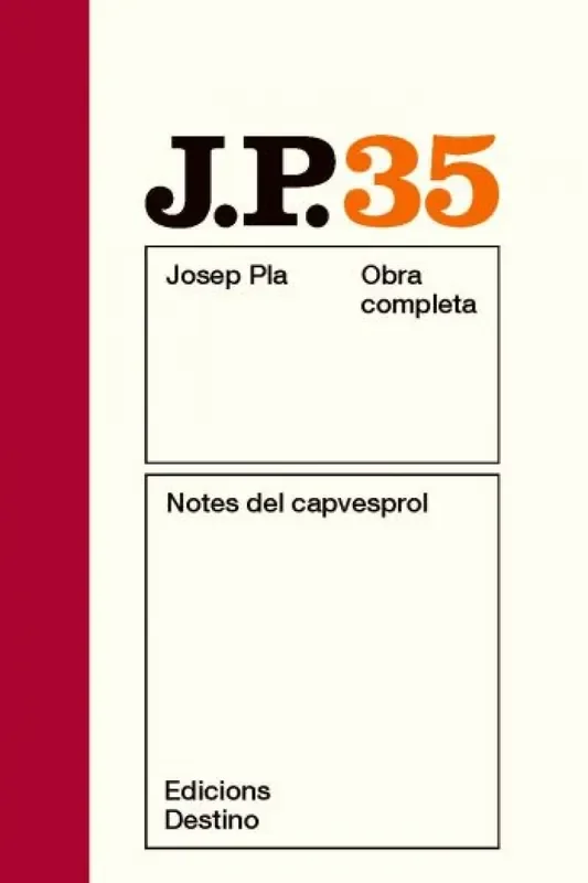 Obra Completa 35. Josep Pla
