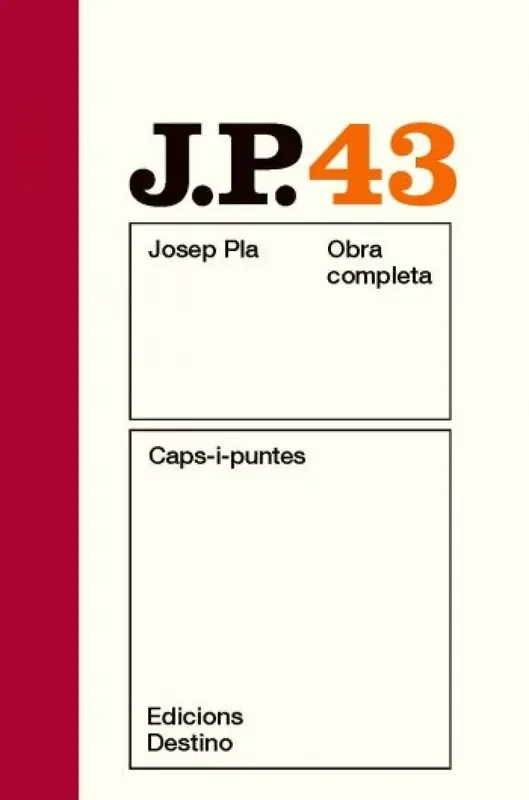 Obra Completa 43. Josep Pla