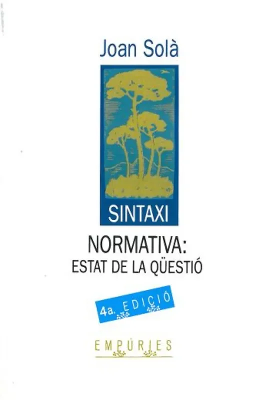 Sintaxi normativa estat de la qües