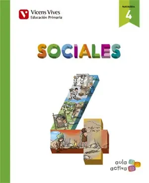 Sociales 4+ navarra separata (aula activa)