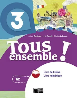 Tous ensemble 3 livre andalucia + dvd-rom