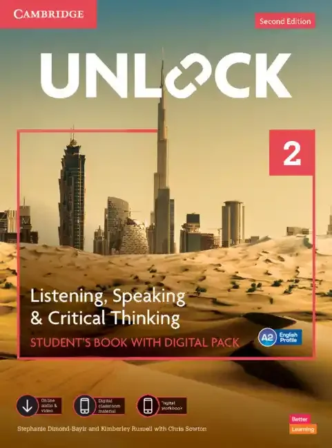 Unlock level 2 listening, speaking and critical thinking student´s book with dig