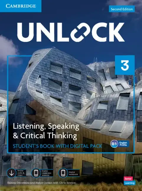 Unlock level 3 listening, speaking and critical thinking student´s book with dig