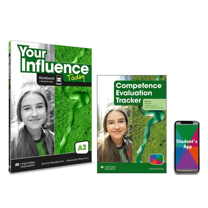 Your influence today a2 workbook, competence evaluation tracker y student‘s app