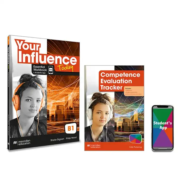 Your influence today b1 essential workbook, competence evaluation tracker y stud